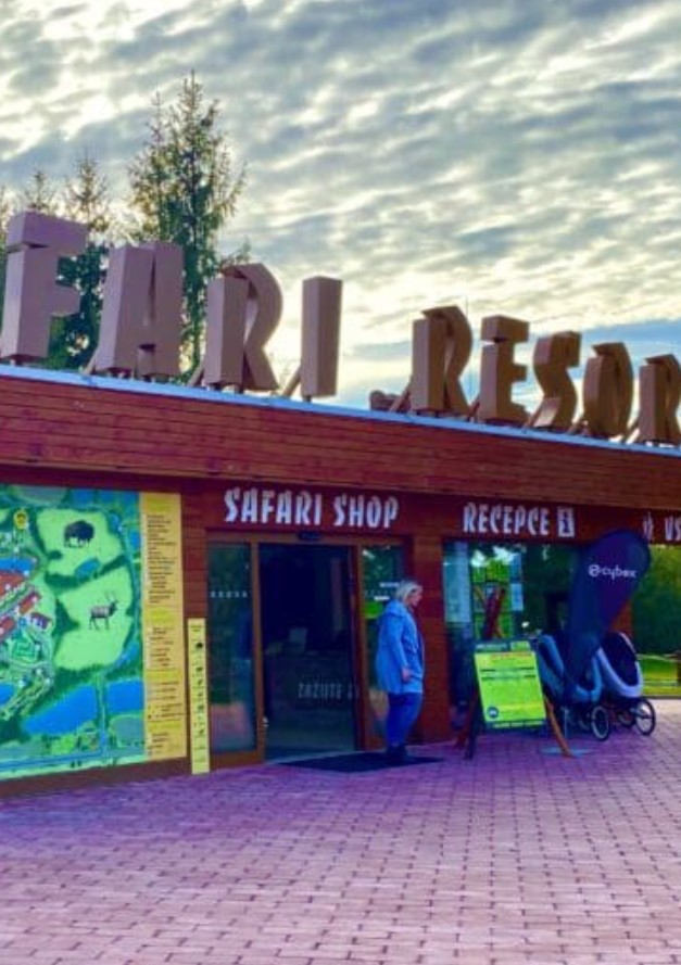 Safari Resort Hluboká – komplexní návštěvnický systém