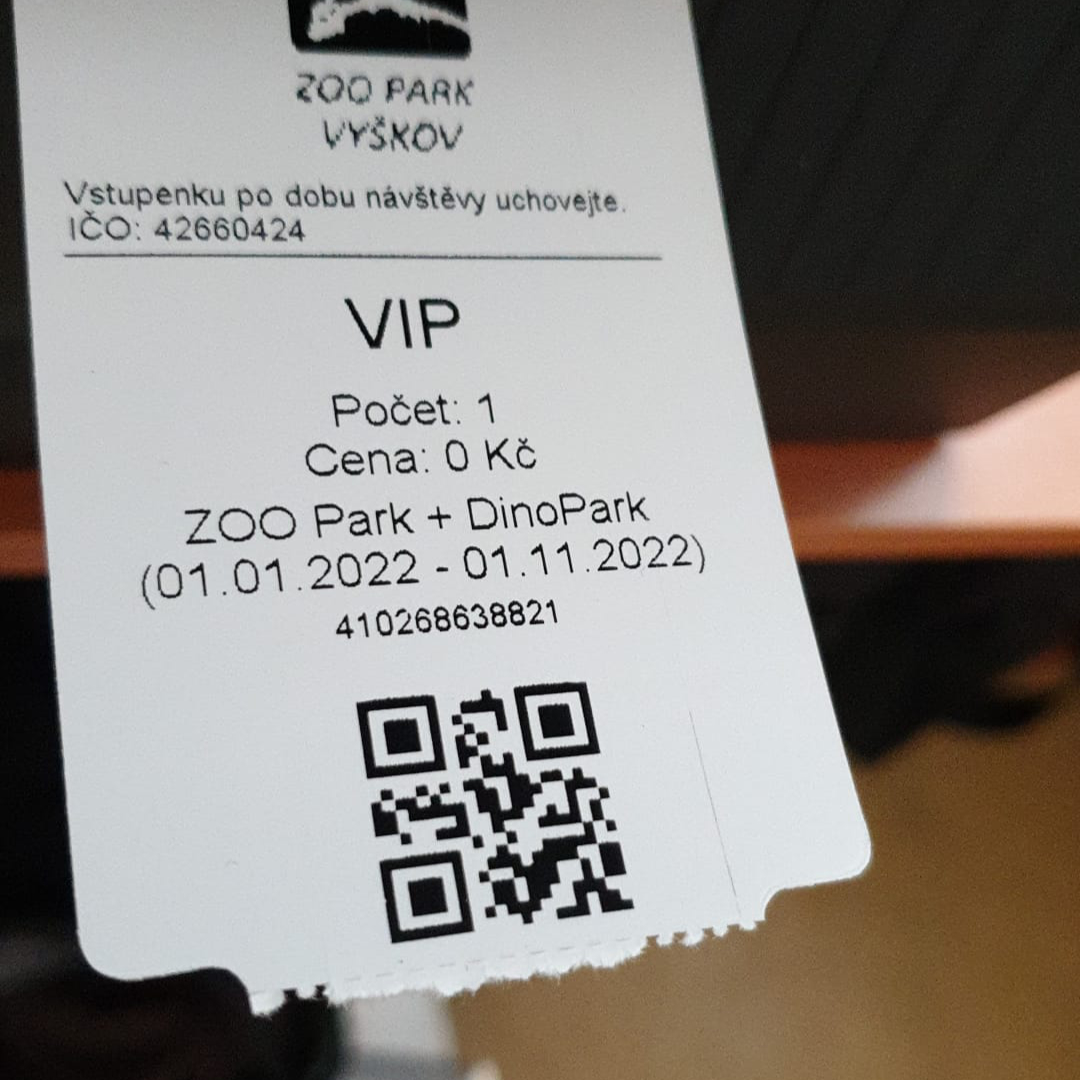 ZOO Vyškov – pokladní systém a turnikety